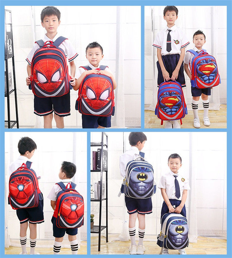 Serie de mochilas escolares Marvel