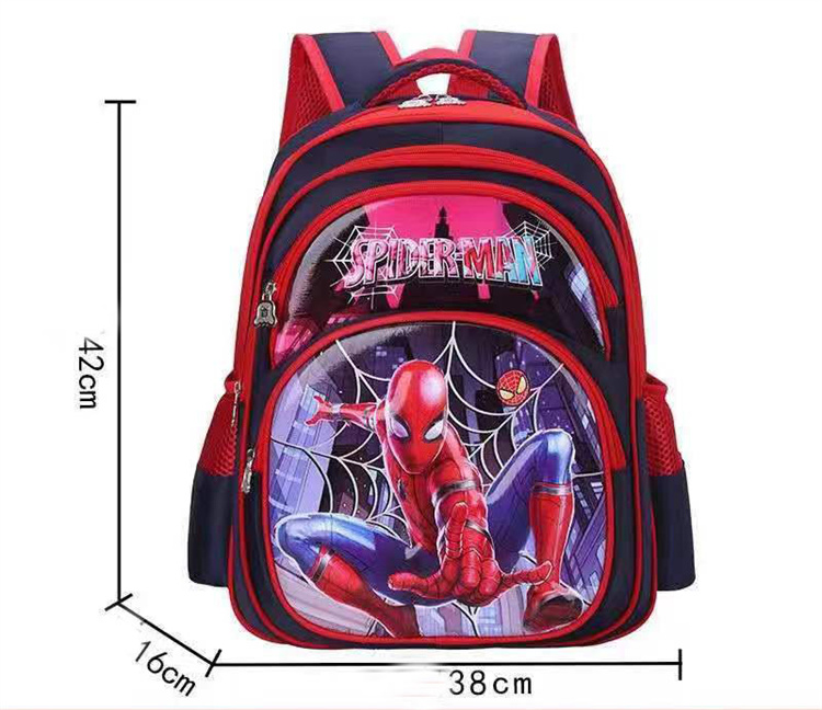 Tamaño de las mochilas escolares para adolescentes.