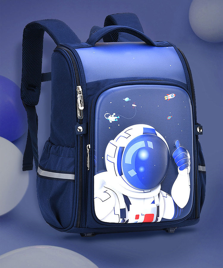 bolso de escuela de los niños de la cáscara dura 3d